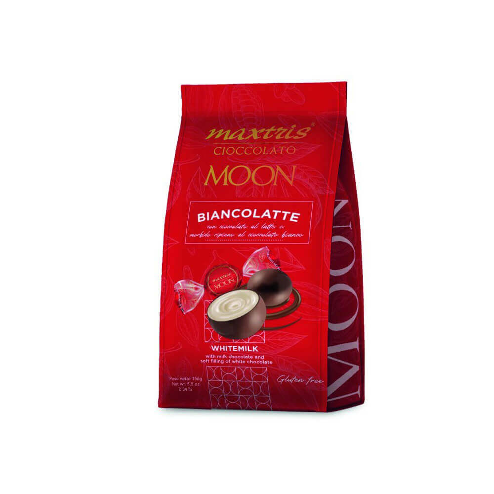 Maxtris Moon Bianco Milk Chocolate Ball
